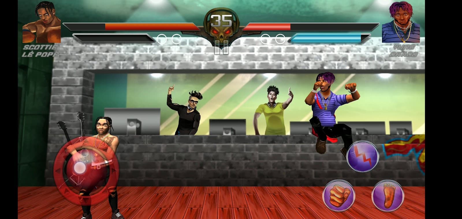 RapSmash gameplay from the Builderz game portfolio
