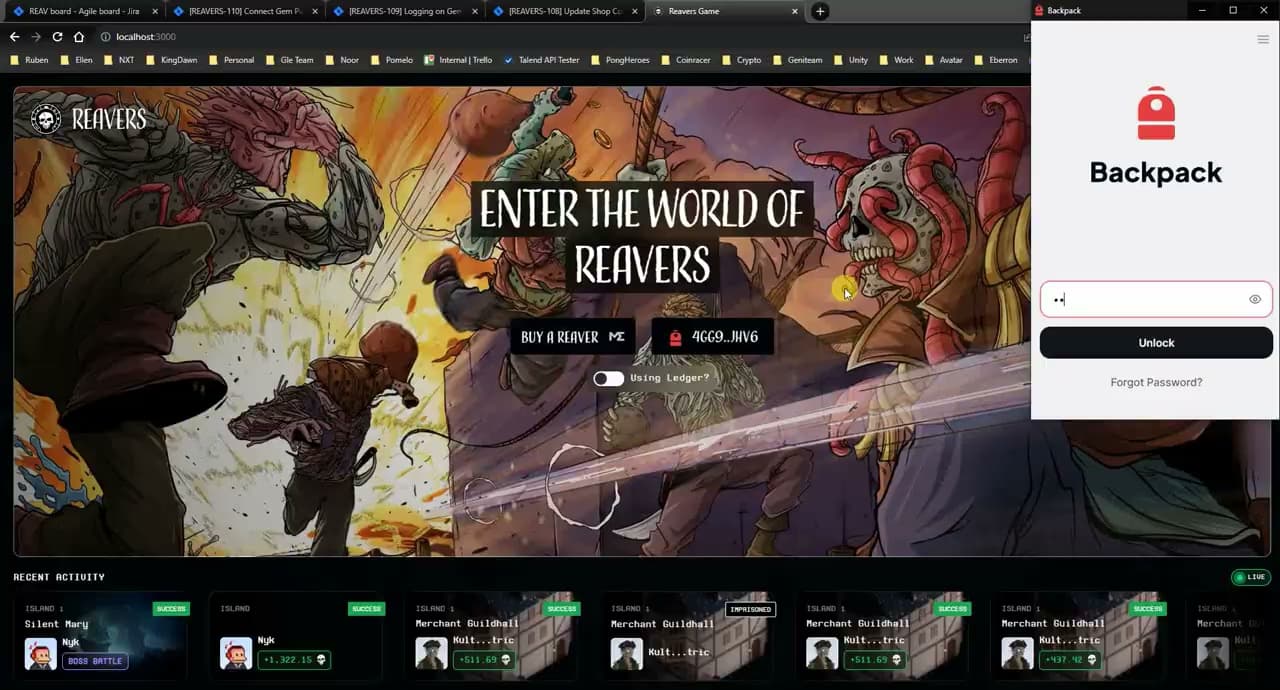 Reavers gameplay from the Builderz game portfolio