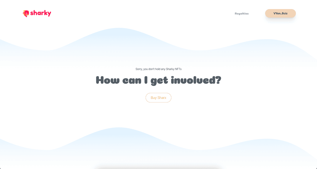 Sharky.fi Royalty Tool - Additional project image 1