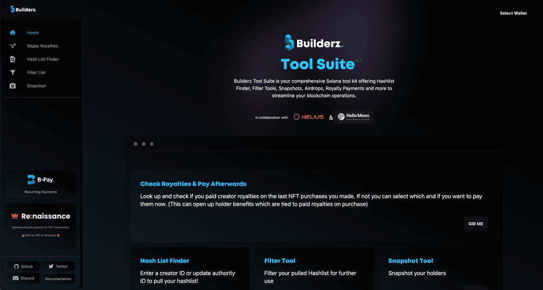 Builderz Solana Tool Suite