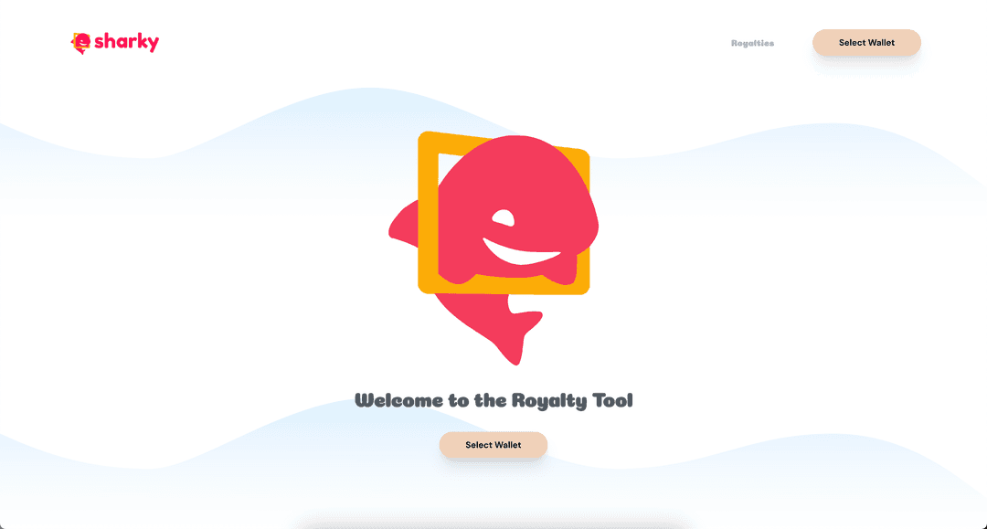 Sharky.fi Royalty Tool